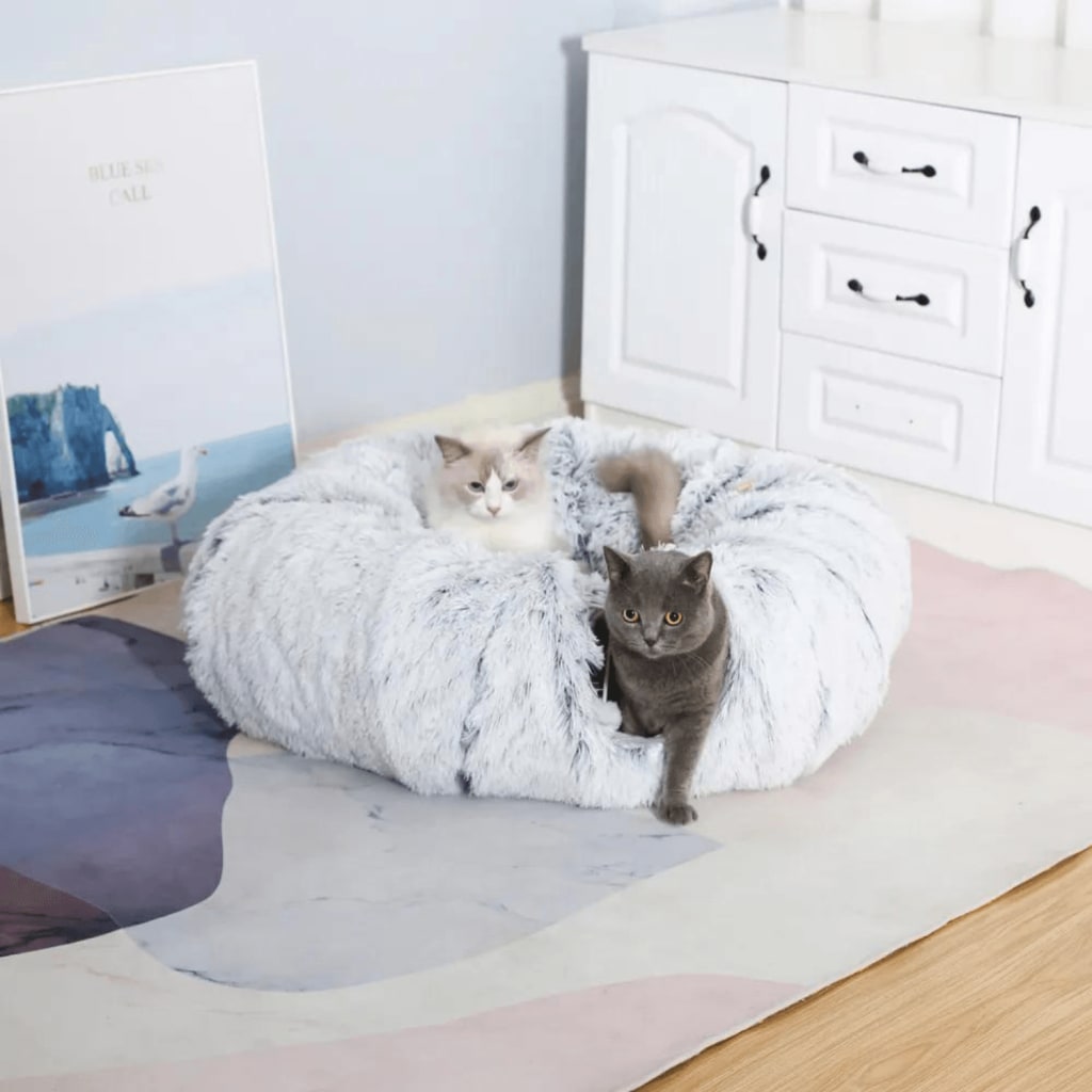 Round Tunnel Cat Beds