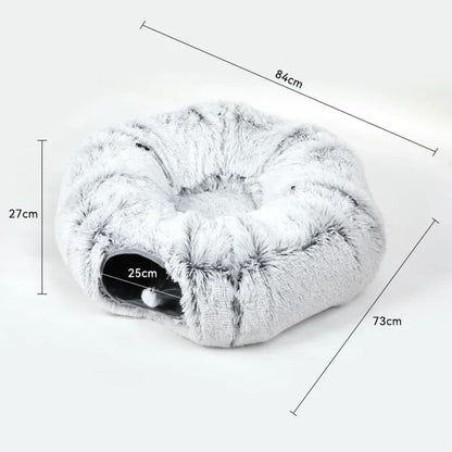Round Tunnel Cat Beds